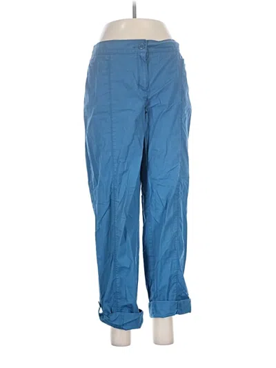 Pre-owned Chico's Casual Pants In Blue