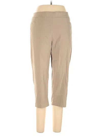Pre-owned Chico's Casual Pants In Brown