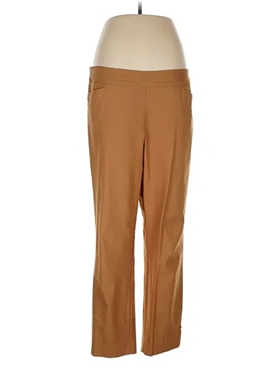 Pre-owned Chico's Casual Pants In Brown