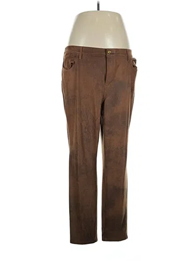 Pre-owned Chico's Casual Pants In Brown