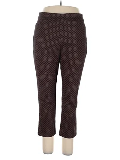 Pre-owned Chico's Casual Pants In Brown