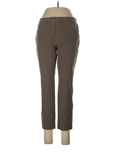 Pre-owned Chico's Casual Pants In Brown