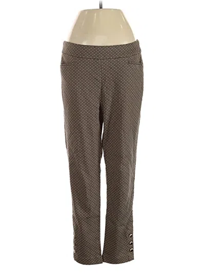 Pre-owned Chico's Casual Pants In Brown