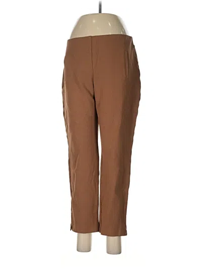 Pre-owned Chico's Casual Pants In Brown