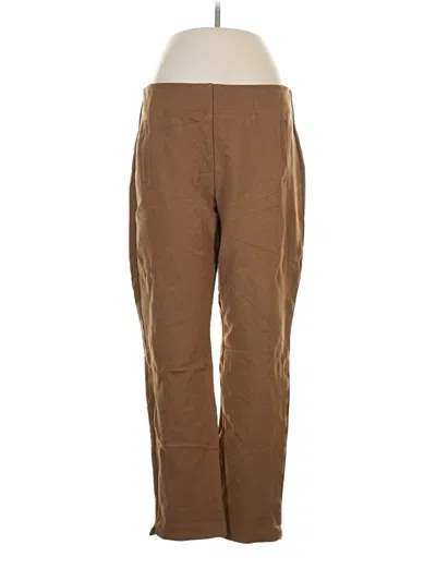 Pre-owned Chico's Casual Pants In Brown