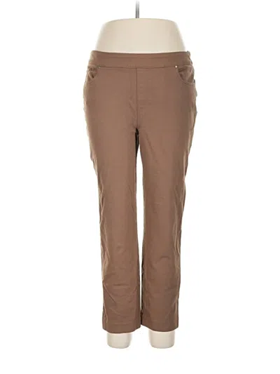Pre-owned Chico's Casual Pants In Brown