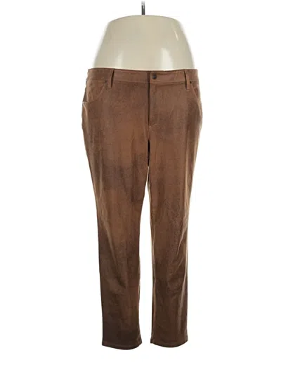 Pre-owned Chico's Casual Pants In Brown
