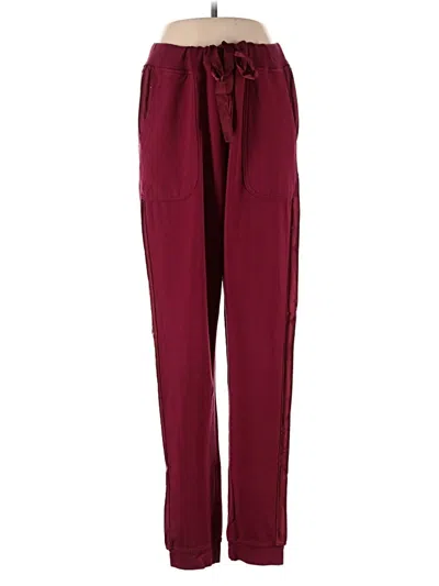 Pre-owned Chico's Casual Pants In Burgundy