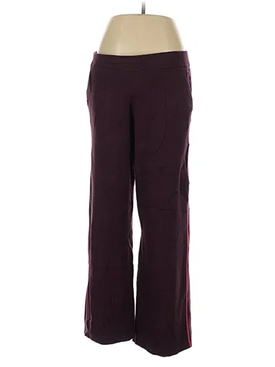 Pre-owned Chico's Casual Pants In Burgundy