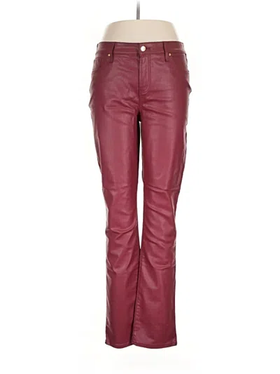 Chico's Casual Pants In Burgundy