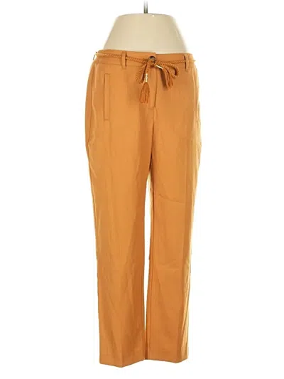 Pre-owned Chico's Casual Pants In Gold