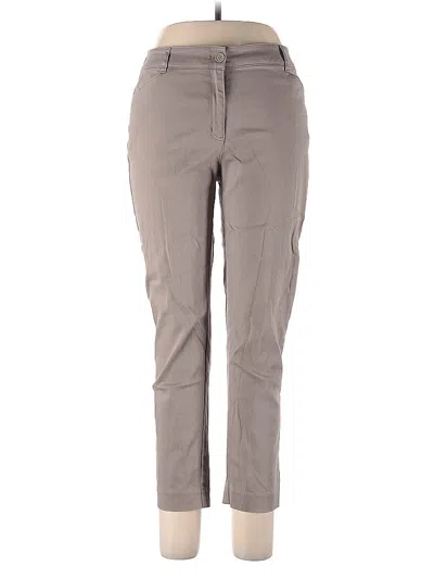 Pre-owned Chico's Casual Pants In Gray