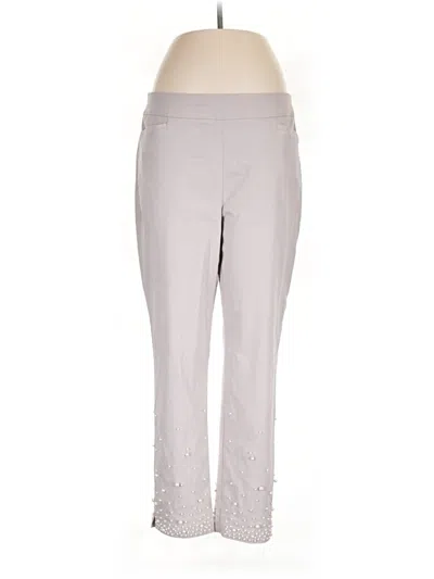 Pre-owned Chico's Casual Pants In Gray