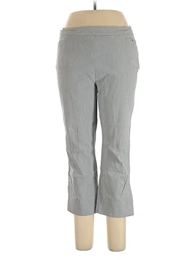 Pre-owned Chico's Casual Pants In Gray