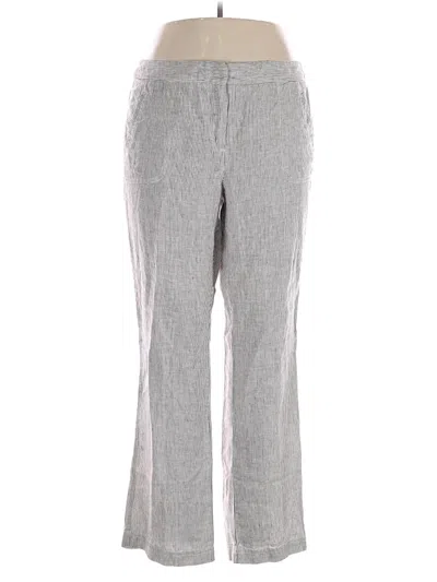 Pre-owned Chico's Casual Pants In Gray