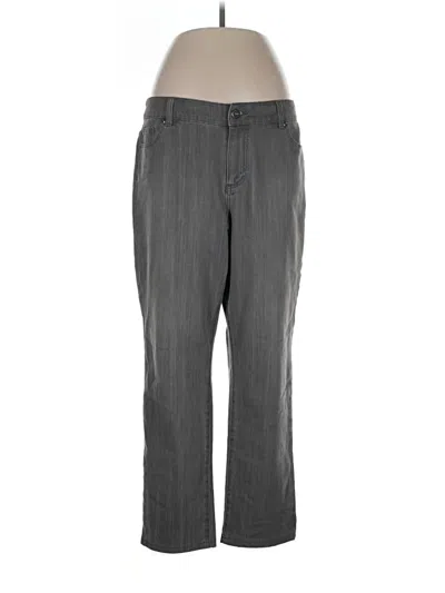 Pre-owned Chico's Casual Pants In Gray