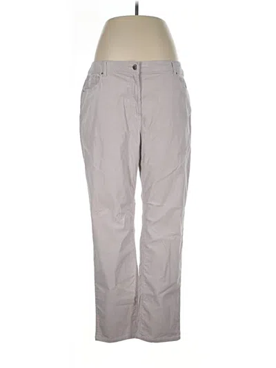 Pre-owned Chico's Casual Pants In Gray