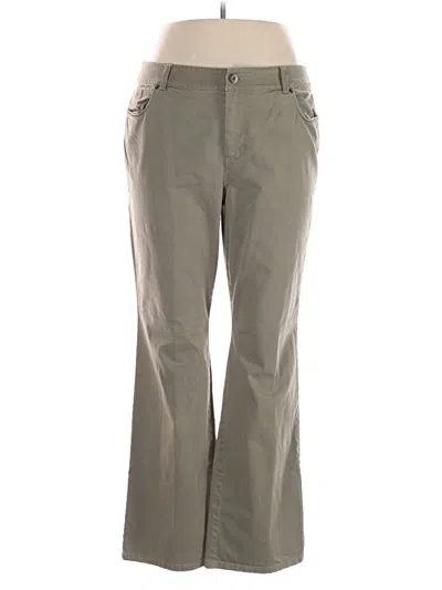 Pre-owned Chico's Casual Pants In Green