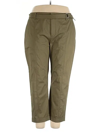 Pre-owned Chico's Casual Pants In Green
