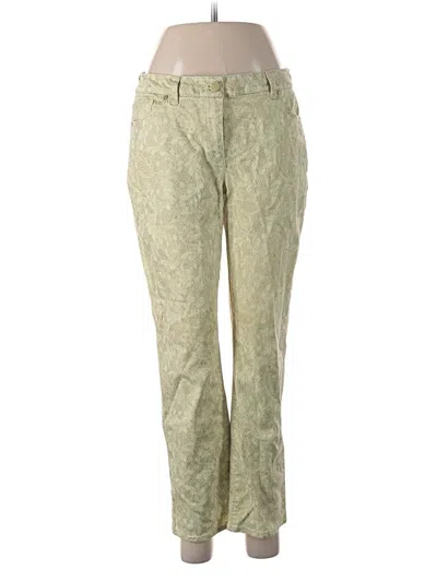 Pre-owned Chico's Casual Pants In Green