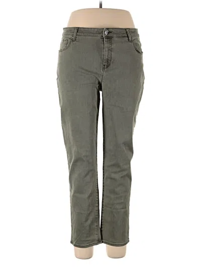 Pre-owned Chico's Casual Pants In Green