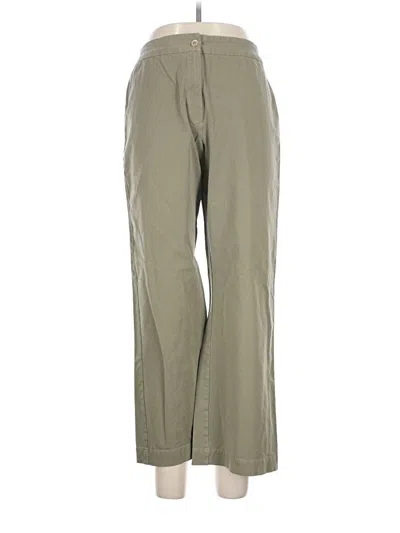 Pre-owned Chico's Casual Pants In Green
