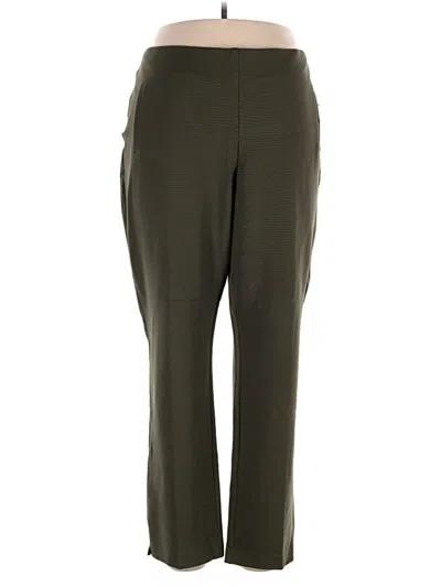 Pre-owned Chico's Casual Pants In Green