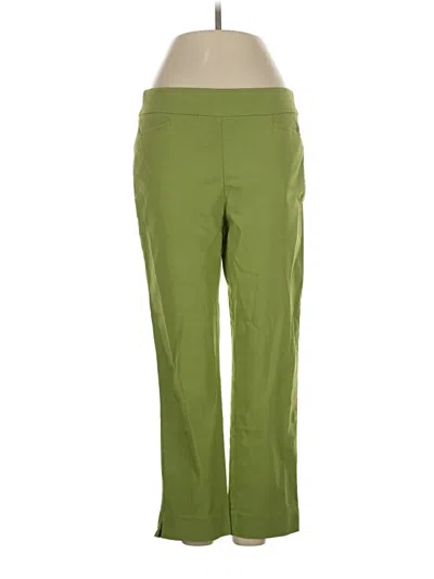 Pre-owned Chico's Casual Pants In Green