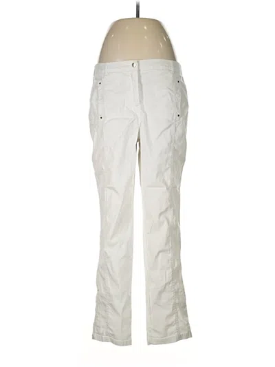 Pre-owned Chico's Casual Pants In Ivory