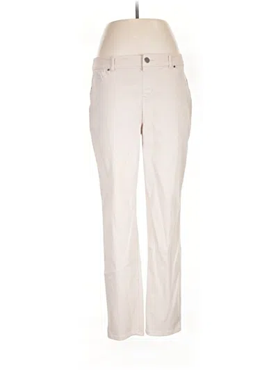 Pre-owned Chico's Casual Pants In Ivory