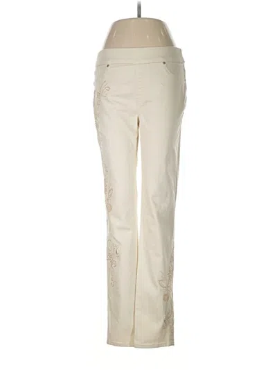 Pre-owned Chico's Casual Pants In Ivory