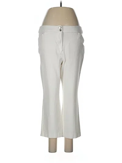 Pre-owned Chico's Casual Pants In Ivory