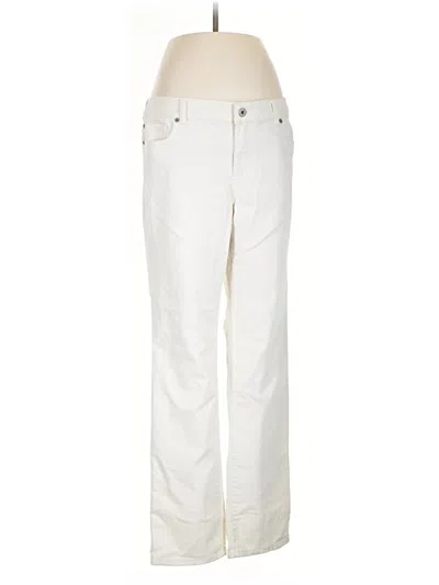 Pre-owned Chico's Casual Pants In Ivory