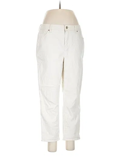Pre-owned Chico's Casual Pants In Ivory