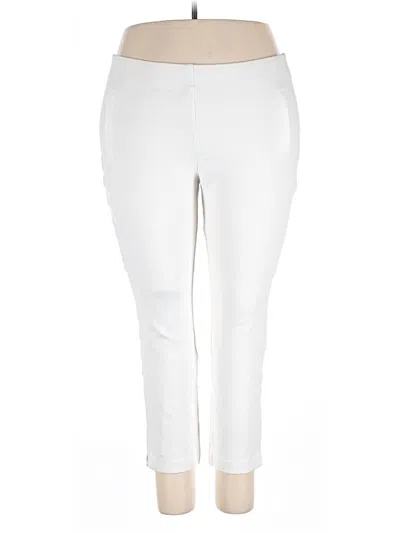Pre-owned Chico's Casual Pants In Ivory