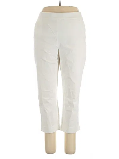 Pre-owned Chico's Casual Pants In Ivory