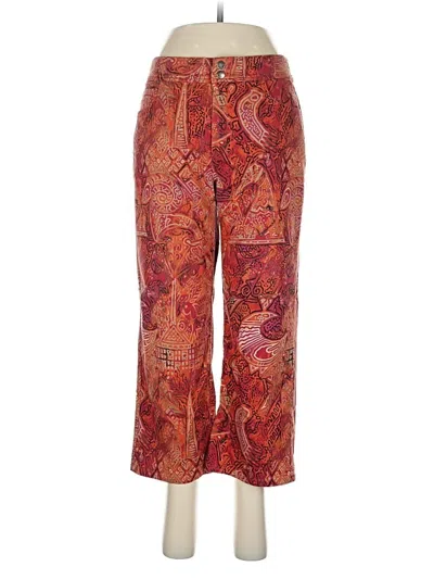 Pre-owned Chico's Casual Pants In Orange