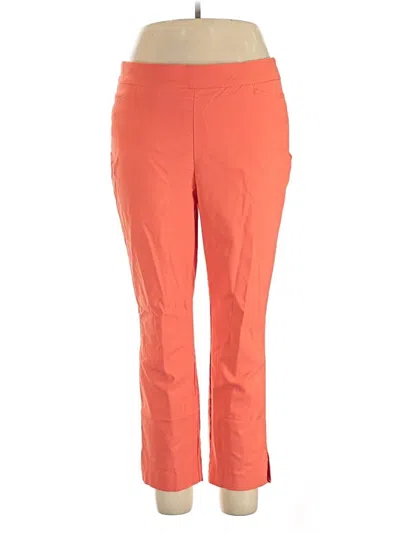 Pre-owned Chico's Casual Pants In Orange