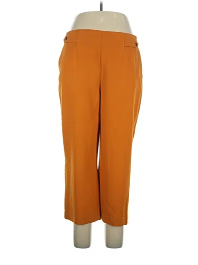 Pre-owned Chico's Casual Pants In Orange