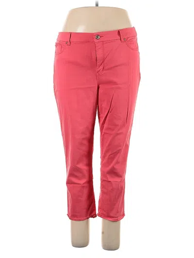 Pre-owned Chico's Casual Pants In Pink