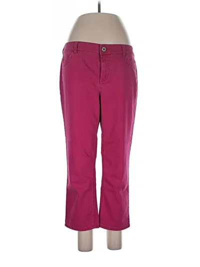 Pre-owned Chico's Casual Pants In Pink