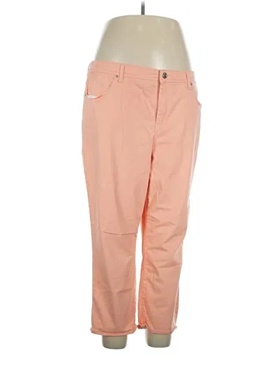 Pre-owned Chico's Casual Pants In Pink