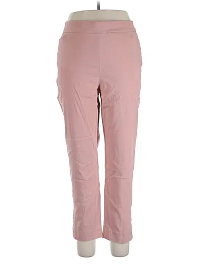 Pre-owned Chico's Casual Pants In Pink