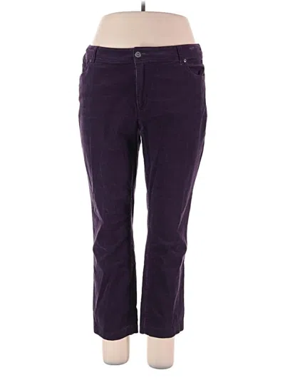 Pre-owned Chico's Casual Pants In Purple