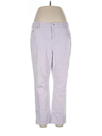 Pre-owned Chico's Casual Pants In Purple