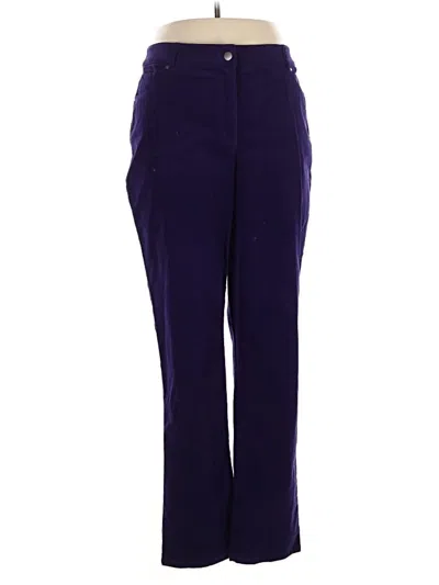 Pre-owned Chico's Casual Pants In Purple