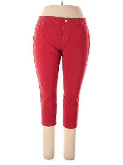 Pre-owned Chico's Casual Pants In Red