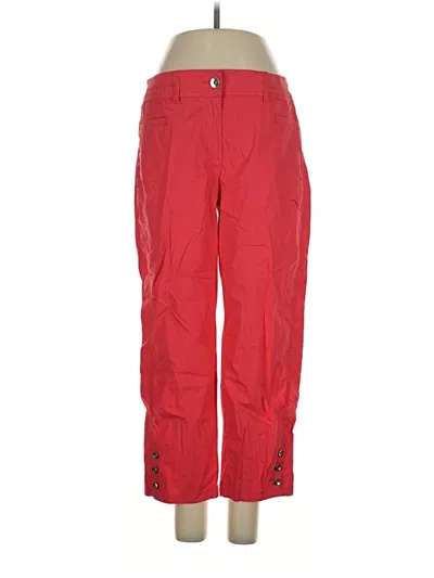 Pre-owned Chico's Casual Pants In Red
