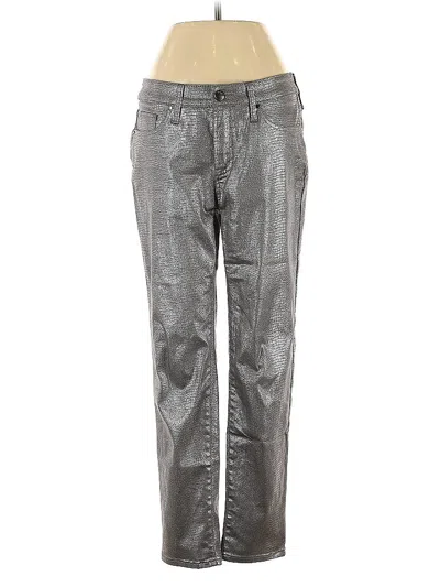 Pre-owned Chico's Casual Pants In Silver