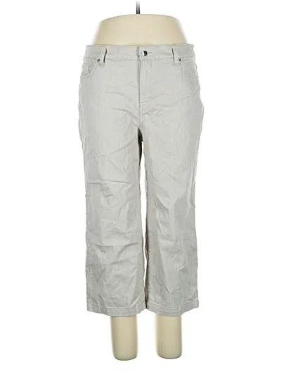 Pre-owned Chico's Casual Pants In Silver
